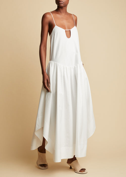 The Norelle Dress in White– KHAITE